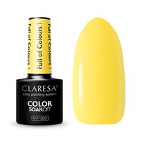 CLARESA Lakier hybrydowy FULL OF COLOURS 1 - 5g