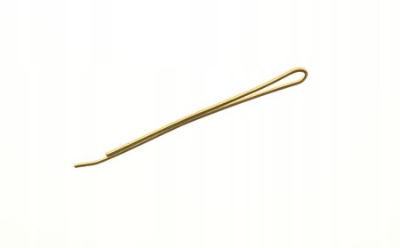 IZA Wsuwki do włosów proste ZŁOTE 4cm - 100 sztuk