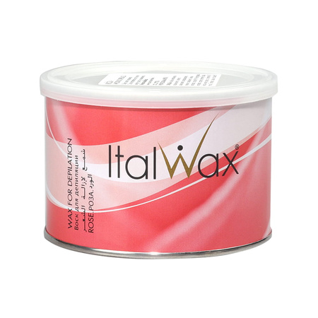 ITALWAX Wosk do depilacji w puszce Róża - 400ml