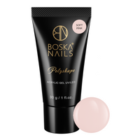 BOSKA NAILS Akrylożel do paznokci Polyshape - SOFT PINK - 30g