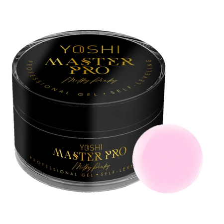 YOSHI Żel budujący Master PRO - Milky Pinky - 15ml