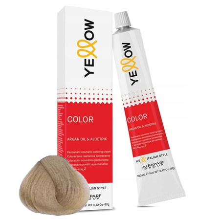 ALFAPARF YELLOW Farba do włosów 9.13 - Bardzo jasny popielaty złoty blond - 100ml