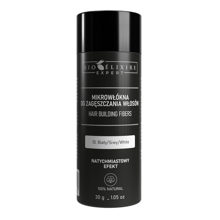 BIOELIXIRE Mikrowłókna do zagęszczania włosów - Biały/Siwy/White - 30g