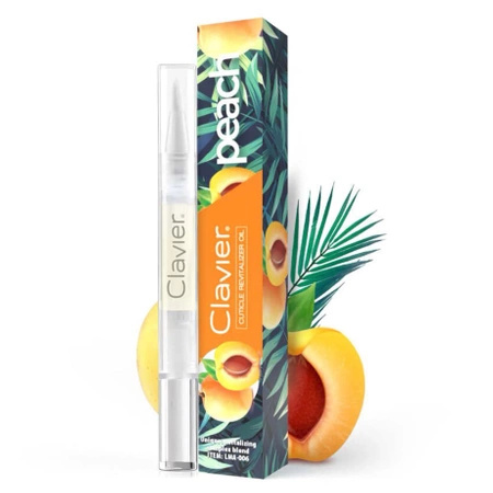 CLAVIER Oliwka do skórek i paznokci PEACH - 5ml