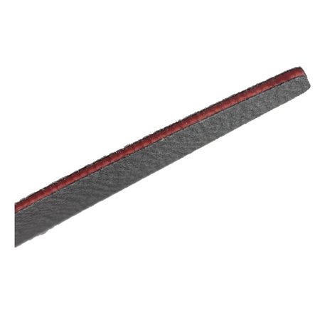 VEKTOR Pilnik do paznokci ŁÓDKA - SLIM 100/180 - SLIM - 1 sztuka - CZERWONY