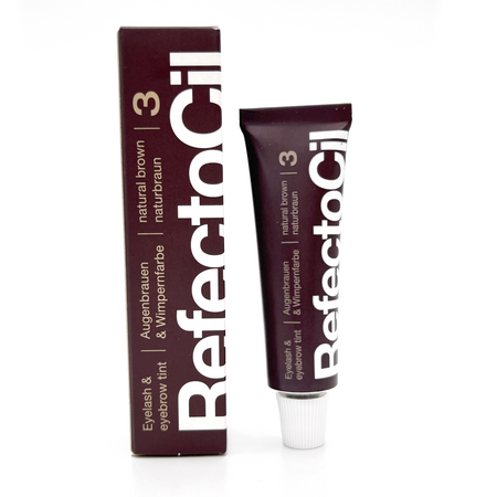 REFECTOCIL Henna żelowa BRĄZOWA 3 + Woda Kallos 3%