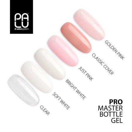 PALU Żel w butelce PRO MASTER BOTTLE GEL - GOLDEN PINK - 11g