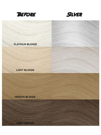 CRAZY COLOR Krem do koloryzacji włosów No. 027 - Silver - 100ml