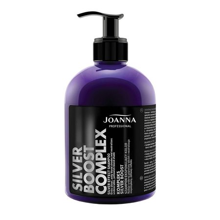 JOANNA Zestaw do włosów blond SILVER BOOST - 2x500g