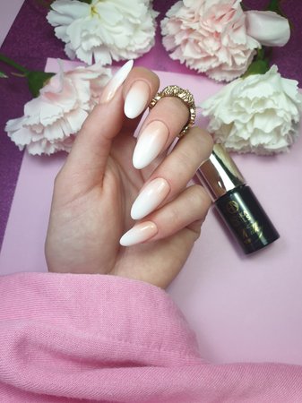 BOSKA NAILS Top hybrydowy Top Milky Mleczny - 6ml