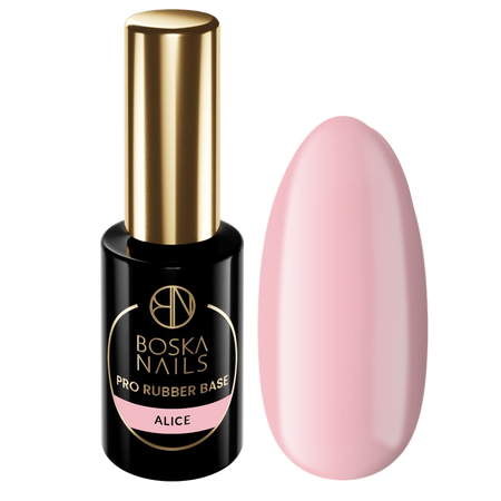 BOSKA NAILS Baza kauczukowa RUBBER BASE PRO - ALICE - 10ml