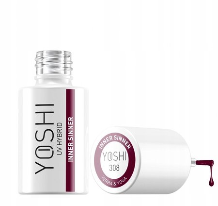 YOSHI Lakier hybrydowy Inner Sinner 6ml – 308