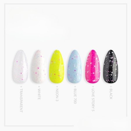 CLARESA Top hybrydowy CANDY RAINBOW No Wipe - 5g
