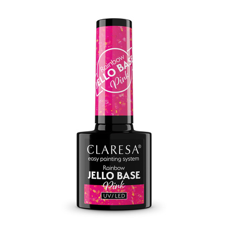 CLARESA Baza hybrydowa JELLO BASE - PINK - 5g