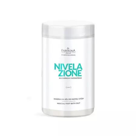 FARMONA Mineralna sól do kąpieli stóp NIVELAZIONE Regeneracja i odświeżenie - 1500g