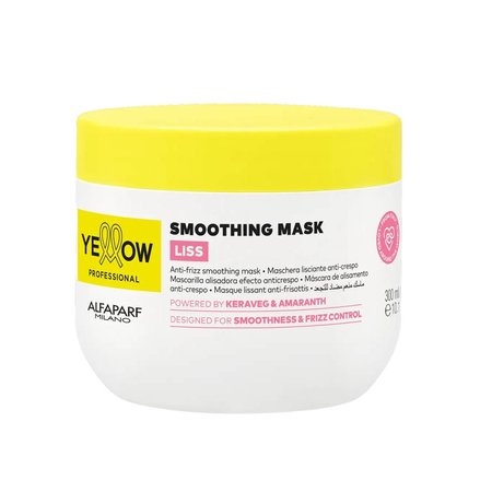 ALFAPARF YELLOW Maska wygładzająca do włosów SMOOOTHING LISS - 300ml