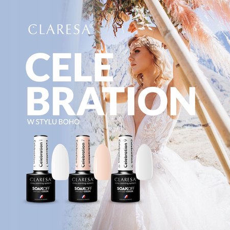 CLARESA Lakier hybrydowy CELEBRATION 6 - 5g