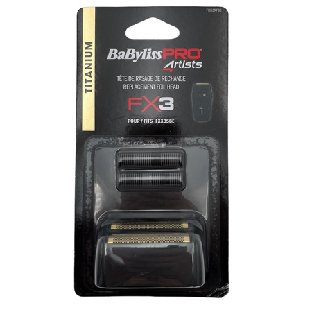 BABYLISS PRO Głowica do golarki FX3 Czarna - FXX3RFBE - FX3