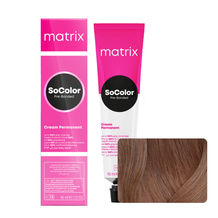MATRIX Farba do włosów SoColor Pre-bonded 5M - Jasny Brąz Mokka - 90ml - NEW