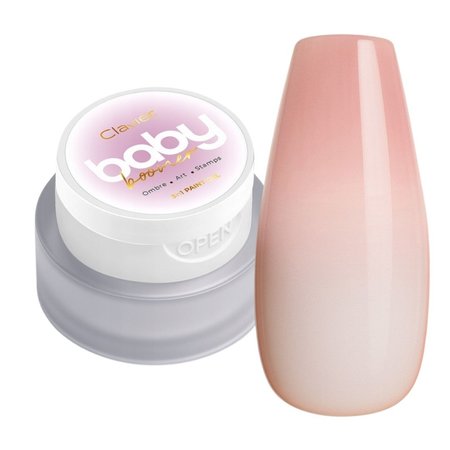 CLAVIER Żel do zdobień paznokci Paint gel Baby Boomer 3w1 P03 PEACHELLE - 3g
