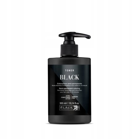 BLACK Toner do włosów BLACK - 300ml