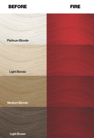 CRAZY COLOR Krem do koloryzacji włosów No. 56 - Fire - 100ml