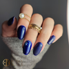 BOSKA NAILS Lakier hybrydowy Dark Blue 305 - 6ml