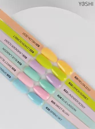 YOSHI Lakier hybrydowy Melon Zest 6ml - 821