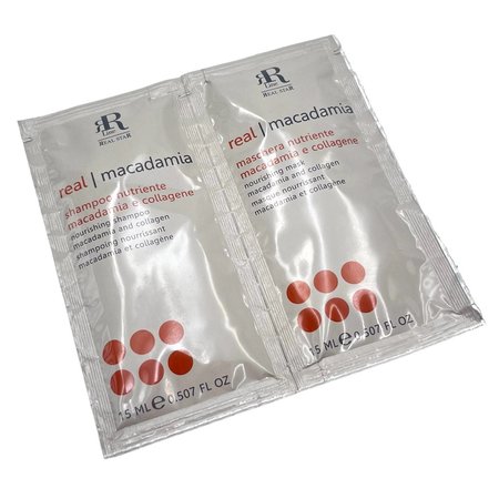 RR LINE Szampon + Maska MACADAMIA - 2x15ml