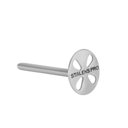 STALEKS Nośnik do pedicure wydłużony PODODISC S 15 mm EXPERT + 5 sztuk nakładek pilników #180 - PDLset-15