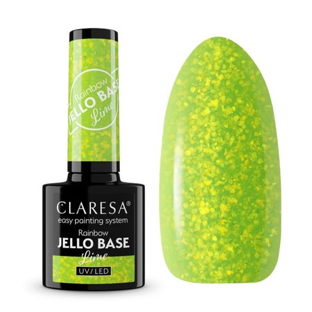 CLARESA Baza hybrydowa JELLO BASE - LIME - 5g