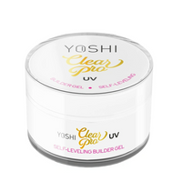YOSHI Żel budujący do paznokci Clear PRO Self Leveling - 50ml - DUŻY