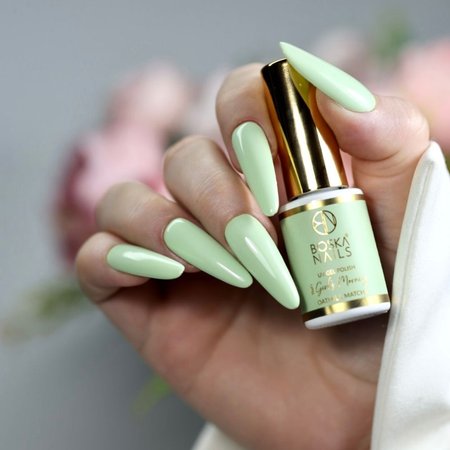 BOSKA NAILS Lakier hybrydowy Oatmilk Matcha 565 - 6ml