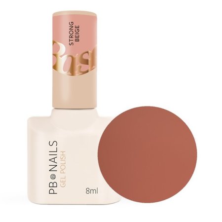 PB NAILS Baza hybrydowa STRONG BEIGE - 8ml