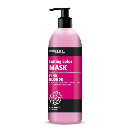 CHANTAL Zestaw do włosów blond PINK BLONDE - 2x500g