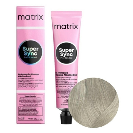 MATRIX Toner do włosów SUPER SYNC 10A - Ekstra Jasny Blond Popielaty - 90ml