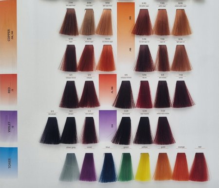 CHANTAL COLOR ART Farba do włosów 7,11 - 100ml