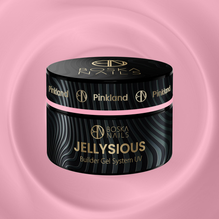 BOSKA NAILS Żel budujący do paznokci JELLYSIOUS - Pinkland - 15ml