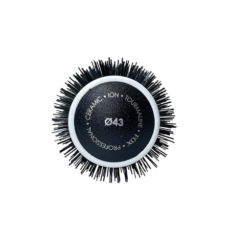 FOX Szczotka do modelowania Round Brush - 43mm BIAŁA