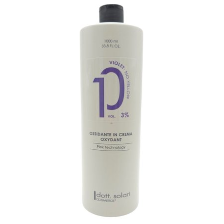 DOTT SOLARI Kremowy Oxydant z plex technology 3% VIOLET NO YELLOW - 1000ml - VIOLET