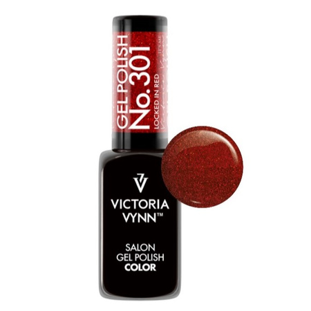 VICTORIA VYNN Lakier hybrydowy Locked in Red 301 - 8ml