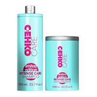 CEHKO Zestaw do włosów zniszczonych Szampon + Odżywka INTENSE CARE - 2x1000ml