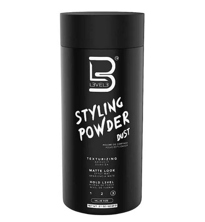 L3VEL3 Puder do stylizacji włosów DUST Super Mocny - 60g - DUŻY