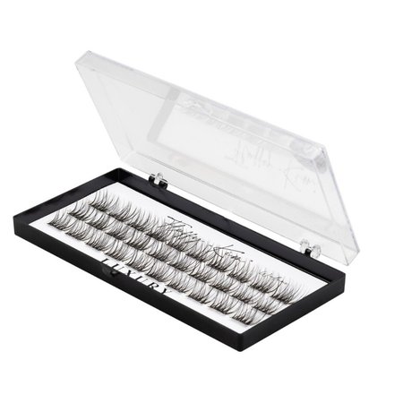 MUA STORE Kępki rzęs FLUFFY KIM W-line skręt C - 8mm