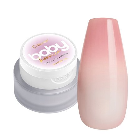 CLAVIER Żel do zdobień paznokci Paint gel Baby Boomer 3w1 P04 PINKELLE - 3g