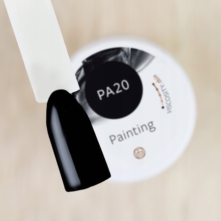 PB Nails Żel do zdobień Painting PA20 Czarny 5g