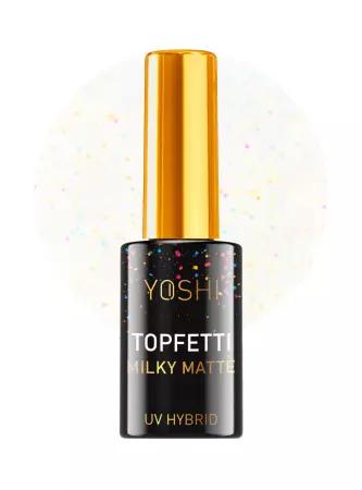 YOSHI Top hybrydowy TOPFETTI MILKY MATTE - 10ml - TOPFETTI MILKY MATTE