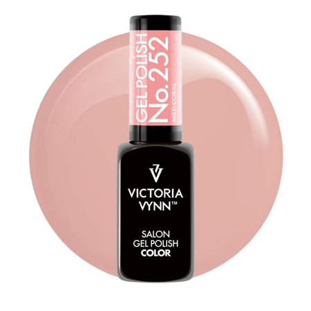 VICTORIA VYNN Lakier hybrydowy  Mild Coral 252 - 8ml