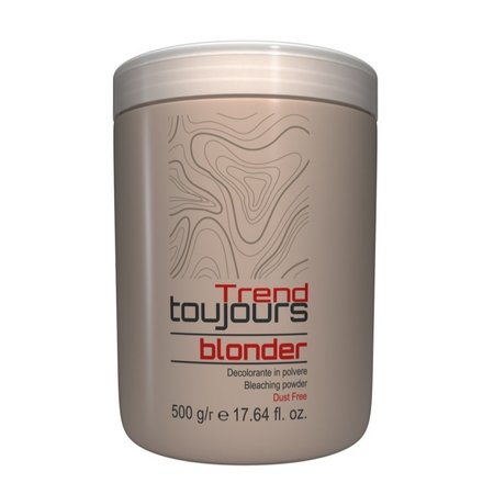 TREND TOUJOURS Rozjaśniacz do włosów bezpyłowy 7 tonów BLONDER - 500g
