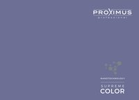 PROXIMUS Karta kolorów 70 odcieni SUPREME COLOR - NOWA - nr. kat. 14 037 / A25